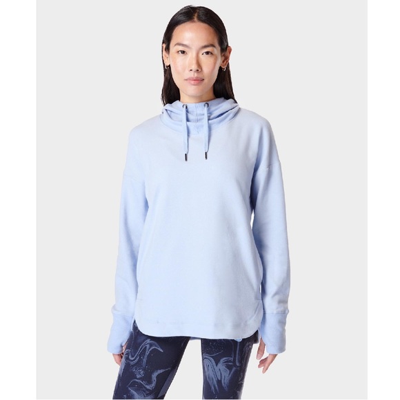 Sweaty Betty Escape Luxe Fleece Hoodie Size Small - Picture 1 of 11